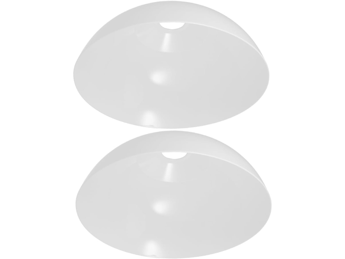 Lámpara Colgante De Acrílico Blanco De 2 Piezas, Accesorios De Iluminación De Techo Para Sala De Estar, Dormitorio Y Baño.
