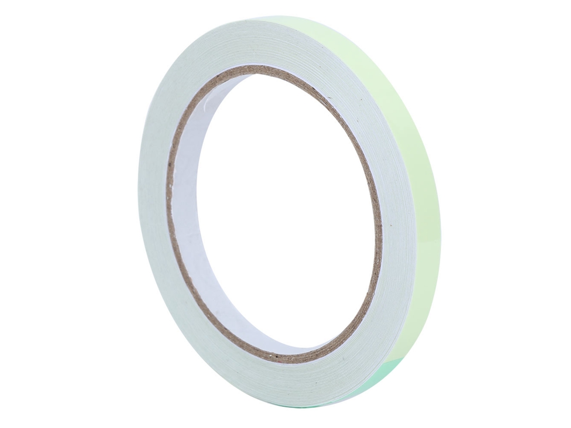 Yncm2026-cinta Luminosa Adhesiva 10mmx10m Verde Resistente Al Agua Inflammable Protección Ambiental