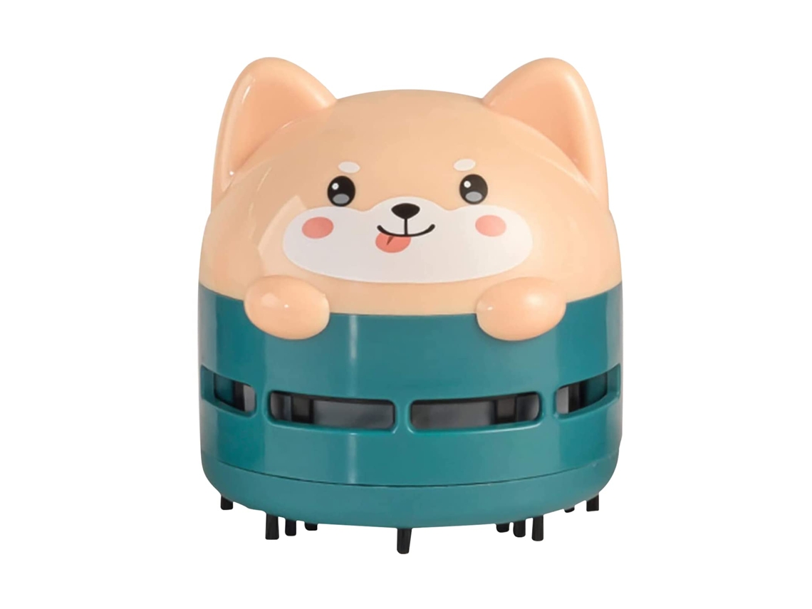 Mini aspirador de pó portátil USB de mesa, aspirador de pó de mesa com desenho animado fofo Aspi 