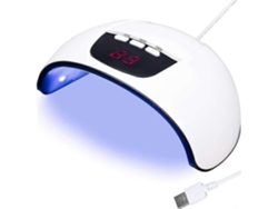 Lámpara LED UV de 54 W para curado de resina, blanca GOKOCO