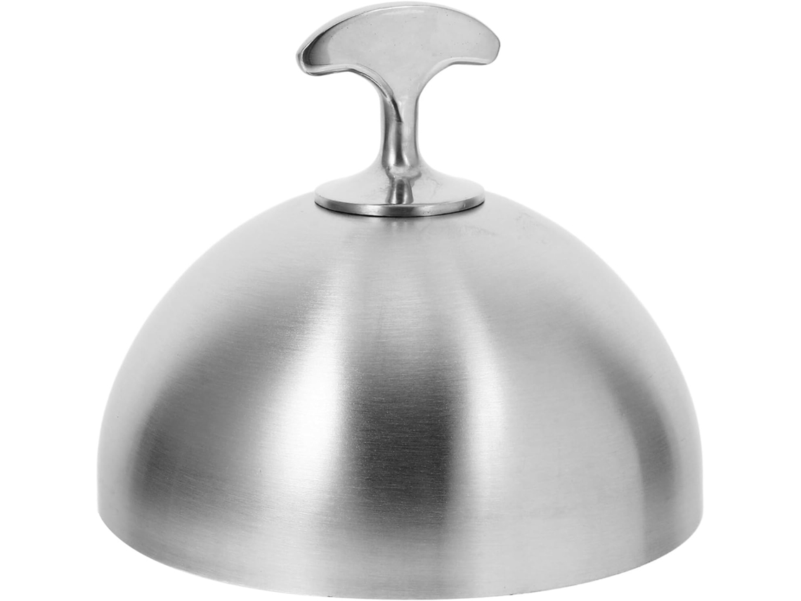 Tapa Para Alimentos Cocina De Acero Inoxidable Bistec Plancha Teppanyaki Protector Contra Salpicaduras Aceite