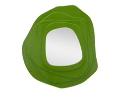 Espejo De Pared Dalia Verde Cm 90x4x97 Unico / Verde