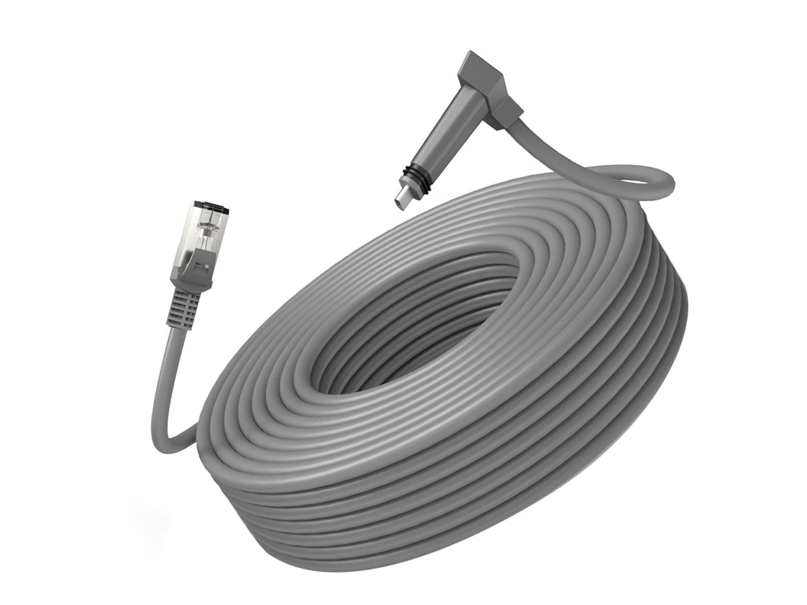 Cable Extensión De Antena Satélite Impermeable Rj45 Macho Reemplazo Para Gen 2 30ft/9.2m
