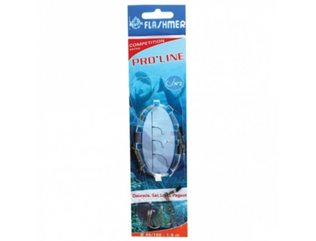 Líder Pro-Line 2 Ganchos Transparente 0.450 Mmflashmer