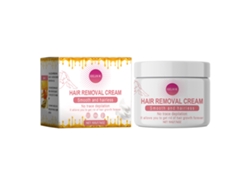Crema depilatoria de miel, suave, sin irritación.