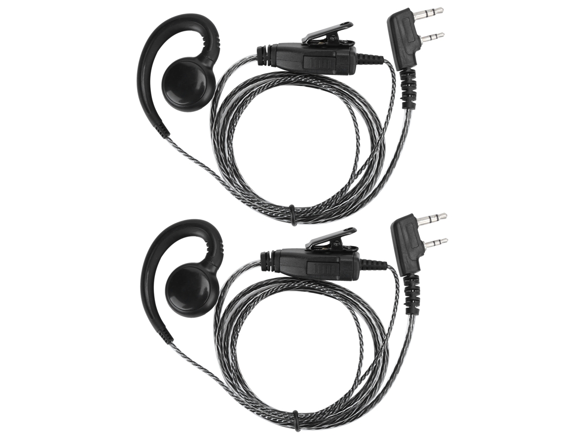 Auriculares para radio walkie-talkie (cable universal de 1,2 m)