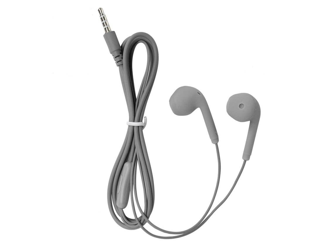 Auriculares Con Cable U19 Universales De 3,5 Mm Para Música Hifi, Control Por Teléfono Móvil (gris).