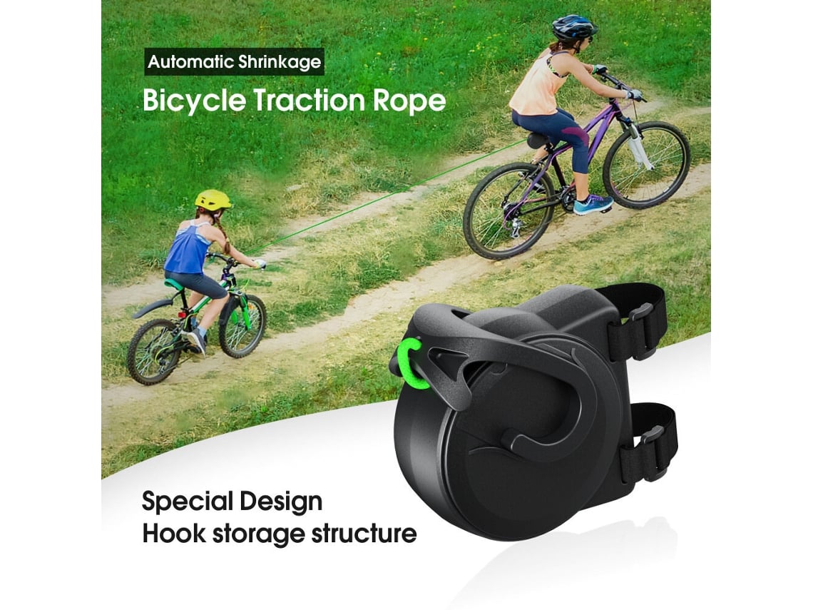 Corda De Reboque Elástica Portátil Xanes Para Bicicletas Com Forte Tração Ideal Para Pais E Filhos Perfeita Para Mountain Bike E Ciclismo Ao Ar Livre