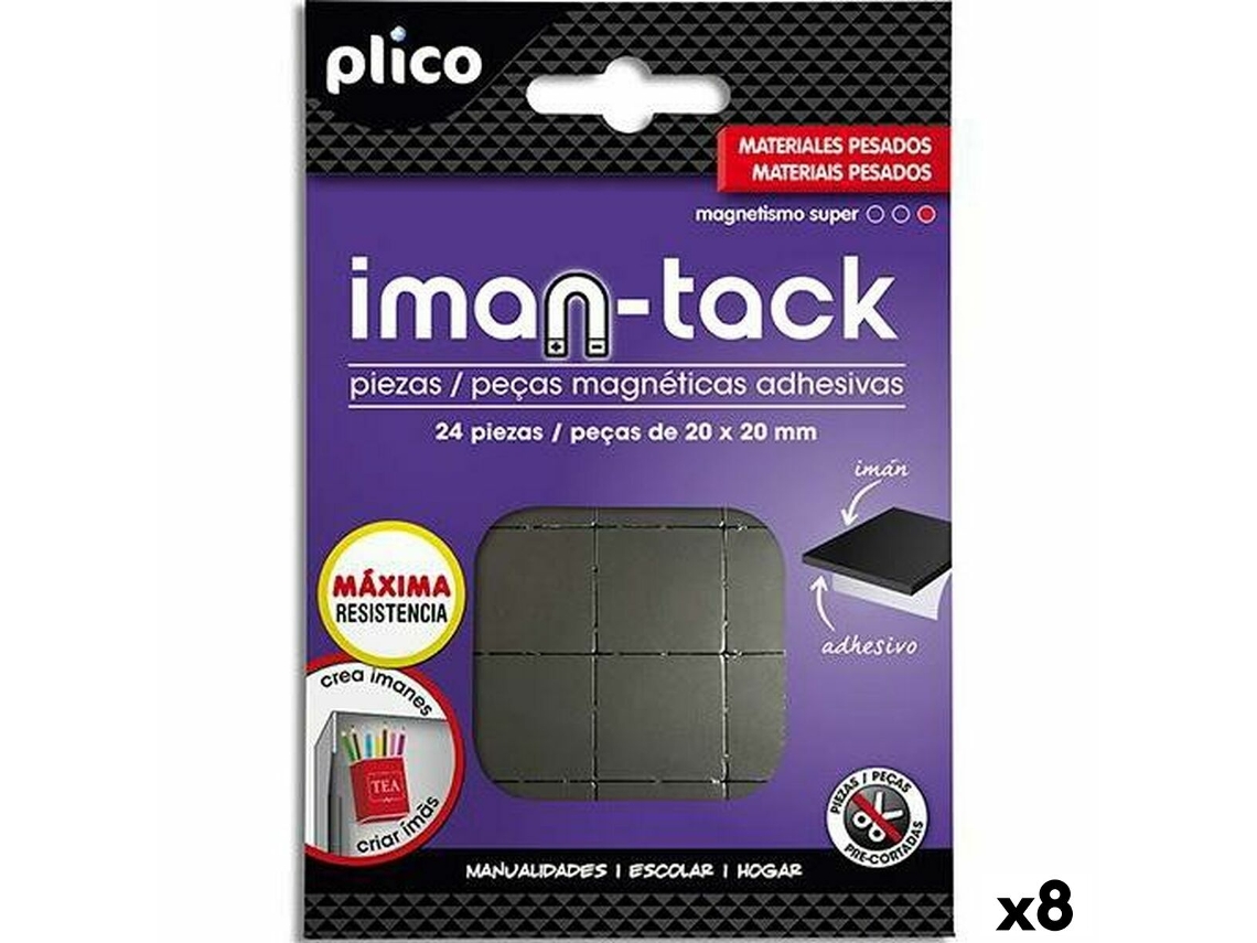 Imanes PLICO Iman-Tack (8 Unidades)