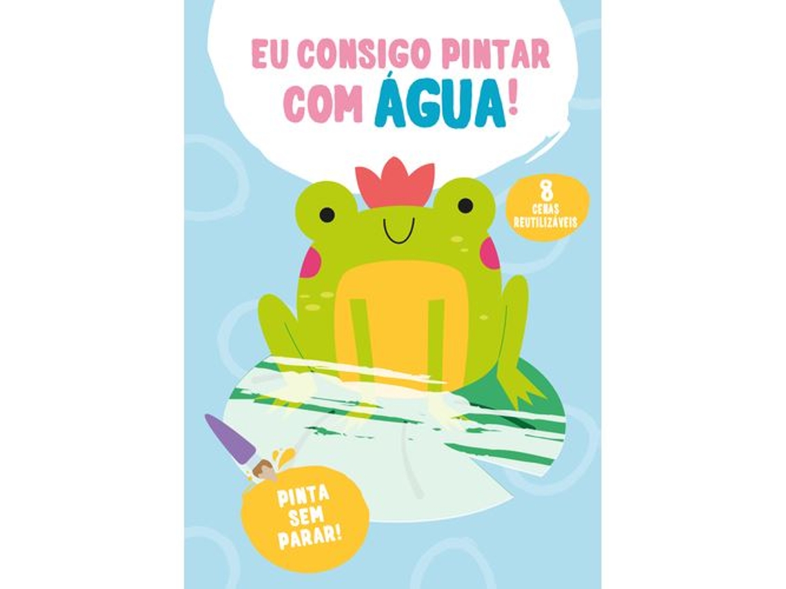 Libro Eu Consigo Pintar com Água - Sapo de Varios Autores (Portugués)