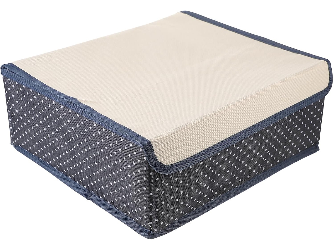 Almacenamiento Plegable Interior Calcetines Sujetadores Separador Estampado Organizadora Armario Caja Ropa