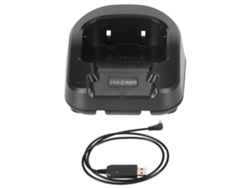 Cargador De Batería Para Radio Bidireccional Usb Con Luz Indicadora Para Las Series Baofeng Uv 82, Uv 82hp Y Uv 82l.