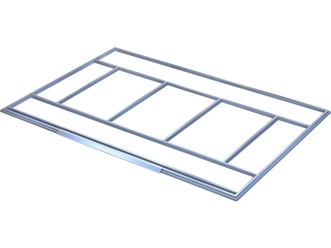Fundación para Caseta HABITAT ET JARDIN Dallas (Acero Galvanizado - 2.63x1.05 M - 5.29 M²)