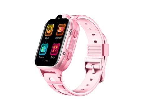 EKO Reloj infantil con conexión GPS 4G, micrófono y función SOS Rosa