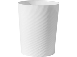 Papelera compacta, material de primera calidad, pequeña papelera de reciclaje con diseño amigable para baño, cocina, oficina, dormitorio (