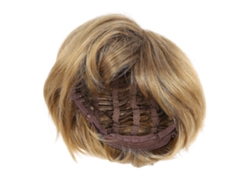 Peluca Corta Dorada De 25cm Para Mujer Fiesta Y Disfraces Cosplay