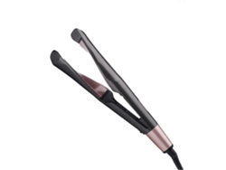 Rebe-plancha De Pelo 2 En 1 Con Diseño Espiral Twisty Cerámica Regulable Con Cable Giratorio 360° Y Enchufe Eu Negro