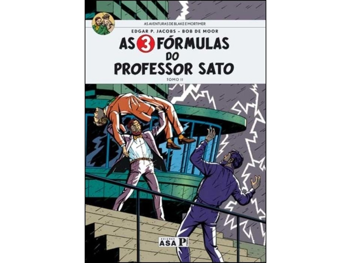 Libro Blake Mortimer 12 - As 3 Fórmulas do Professor Sato - Tomo 2 de Edgar P Jacobs (Portugués)