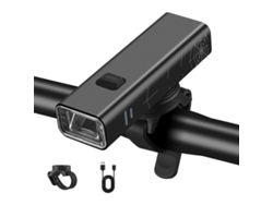 Luz Recargable Usb Para Bicicleta, De Aluminio, De Alto Brillo, Resistente Al Agua Ipx4, Con Múltiples Modos.