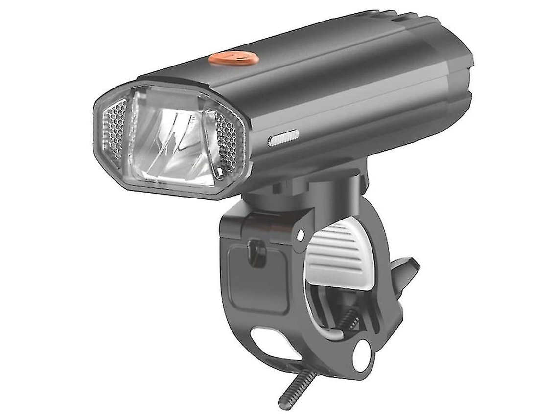 Luces Bicicleta Led 600lumens Usb Recargable Ipx4 Giratorio Camping/caminata/bicicleta Negro Yizhood