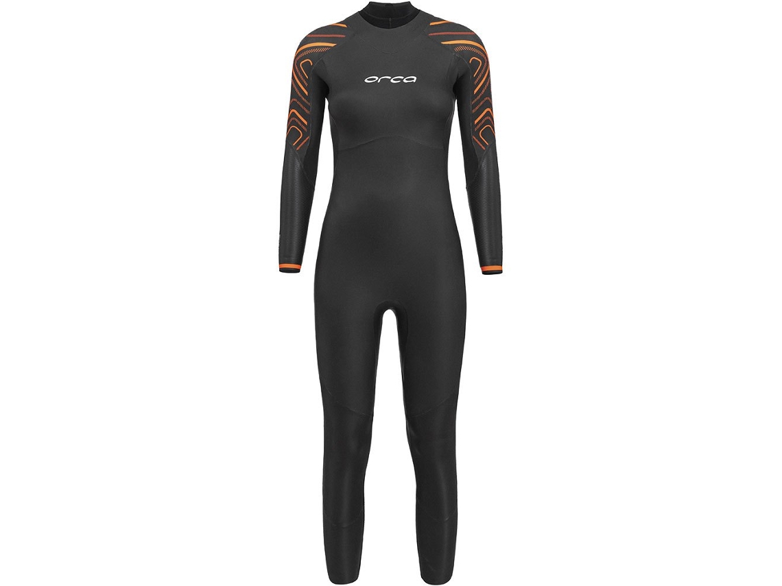 Roupa de Neoprene Feminina de Manga Comprida Vitalis Thermal Preto Lorca
