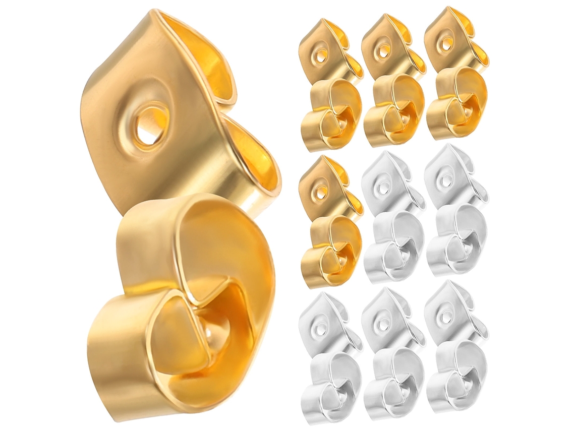20 Pares De Pendientes De Repuesto Con Hebilla De Seguridad, Accesorios Para Pendientes, Adecuados Para Mujeres Y Niñas.