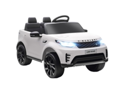 Coche Eléctrico Infantil Suv 4x4 Luces Led Claxon Mando Blanco