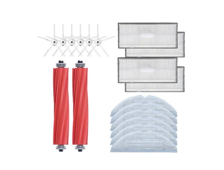 Cepillo principal, filtro Hepa, paño de fregado, Cepillo Lateral para Xiaomi Roborock T7S Plus/S7, pieza de repuesto de trapo para fregar