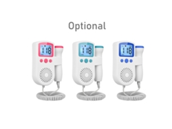 Doppler Fetal Portátil De 3,0 Mhz Para Mujeres Embarazadas Con Reducción De Ruido Y Monitor De Frecuencia Cardíaca Del Bebé Para Uso Doméstico.