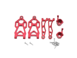 Copa de dirección de brazos oscilantes delanteros superiores e inferiores para SCY 16101 16201 1/16 JJRC Q117 Q130 Q132 Accesorios de actualización en Meta