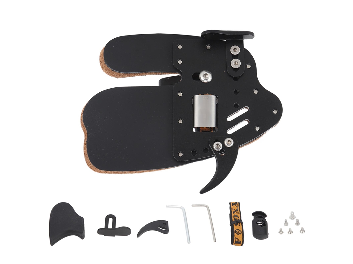 Protector De Dedos Xl Para Arcos Recurvos Con Diseño Ergonómico Y Antideslizante Para Tiro Con Arco Deportivo.