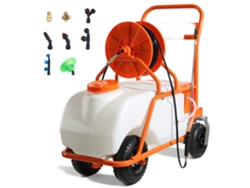 Pulverizador Eléctrico de 60L con Ruedas, Batería de 12V y Presión Hasta 90psi Tekmaquinas