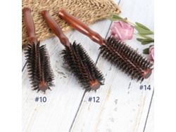 Cepillo redondo para secar y peinar rizos, antiestático, con rodillos, para uso en peluquería y hogar. Rosewell