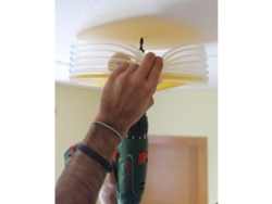 Corona Perforadora para Downlight con Recoge Polvo Varios Diámetros