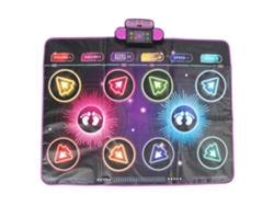 Rebe-alfombra De Baile Electrónica Con Música Integrada, Juego Interactivo Dual Para Niños, Alfombra De Juego De Baile Para Uso Hogar