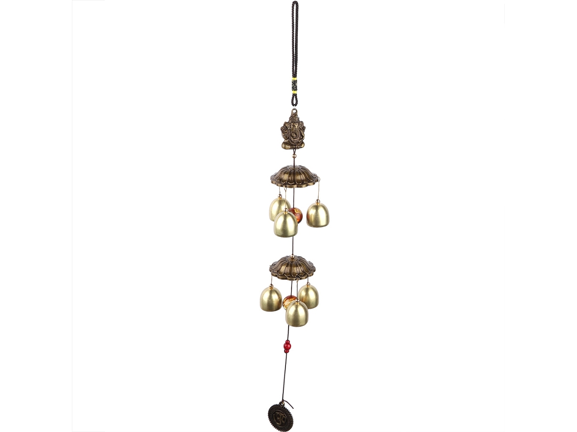 Sino de vento de metal em formato de animal para decoração de casa, exterior e jardim (03)