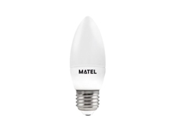 Bombilla LED Matel Vela Regulable 7w E27