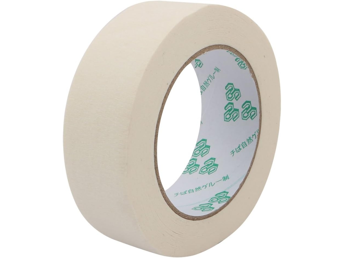 Cinta Universal De Papel Crepé Color Beige, 30 Mm Ancho X 50 Metros