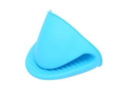Guantes De Silicona Resistentes Al Calor Para Cocina Oven Pinch Mitts Pot Holder Azul