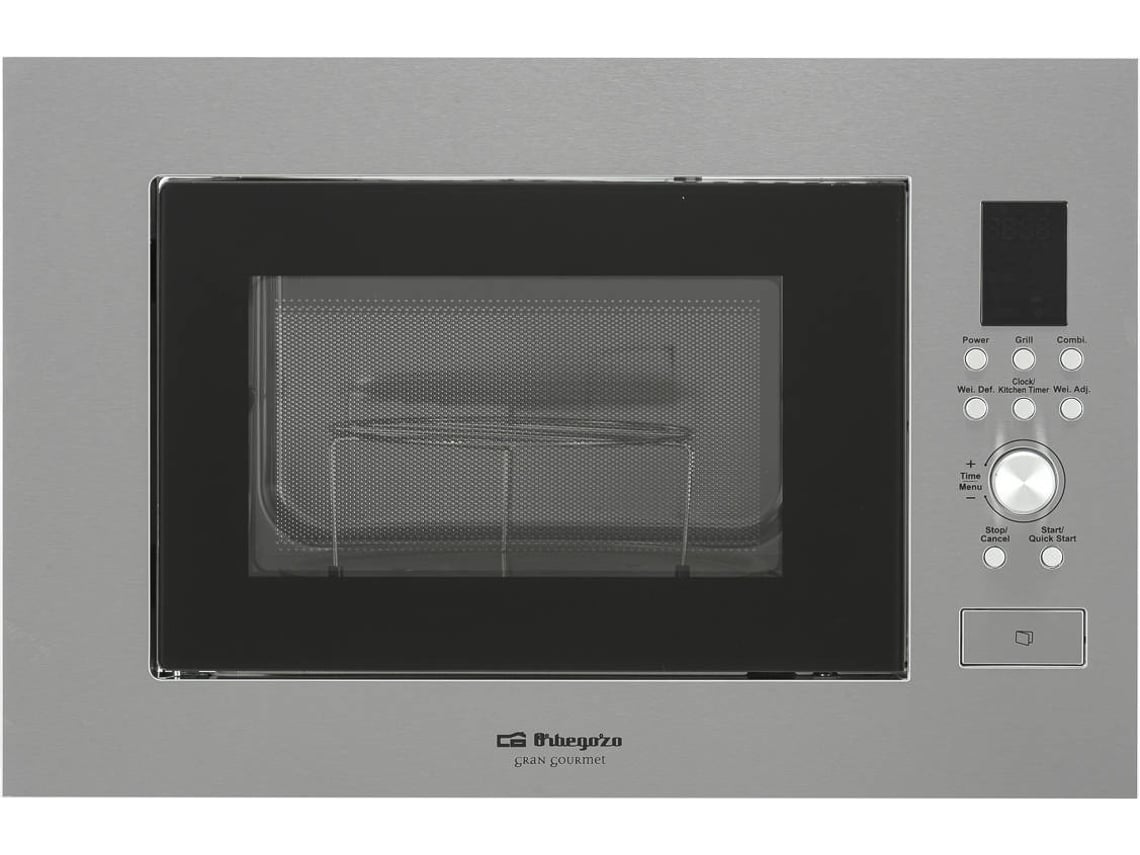 Microondas Integrable ORBEGOZO MIG 2330 (23 L - Con grill - Inox)