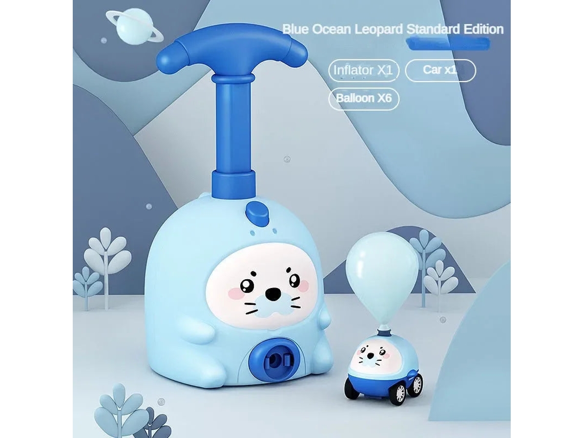 Inflador de globo terráqueo modelo D8811 para niños, juguete científico educativo, divulgación, inercia, aerodinámica, regalo de Navidad y Año Nuevo