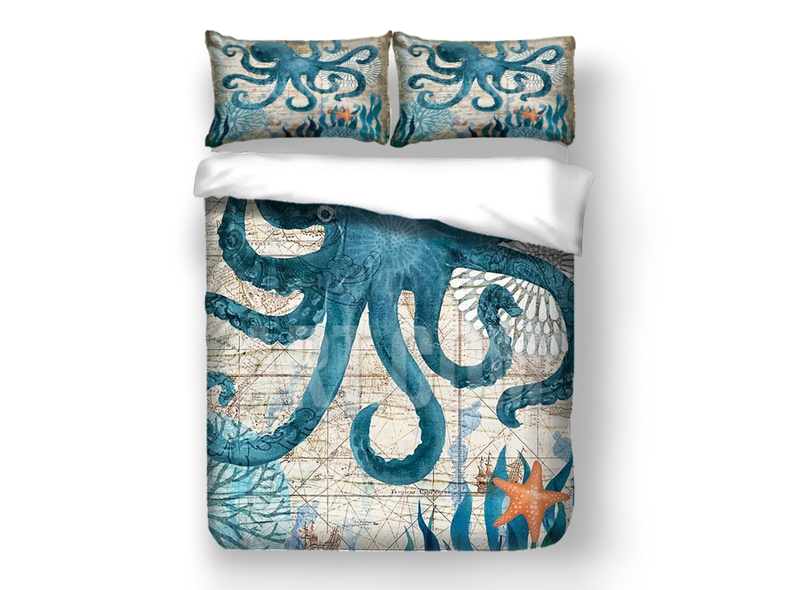 2026-set De Colchón Estilo Moderno 100% Poliéster Con Funda Nórdica Y Fundas De Almohada 3 Piezas (matrimonial)