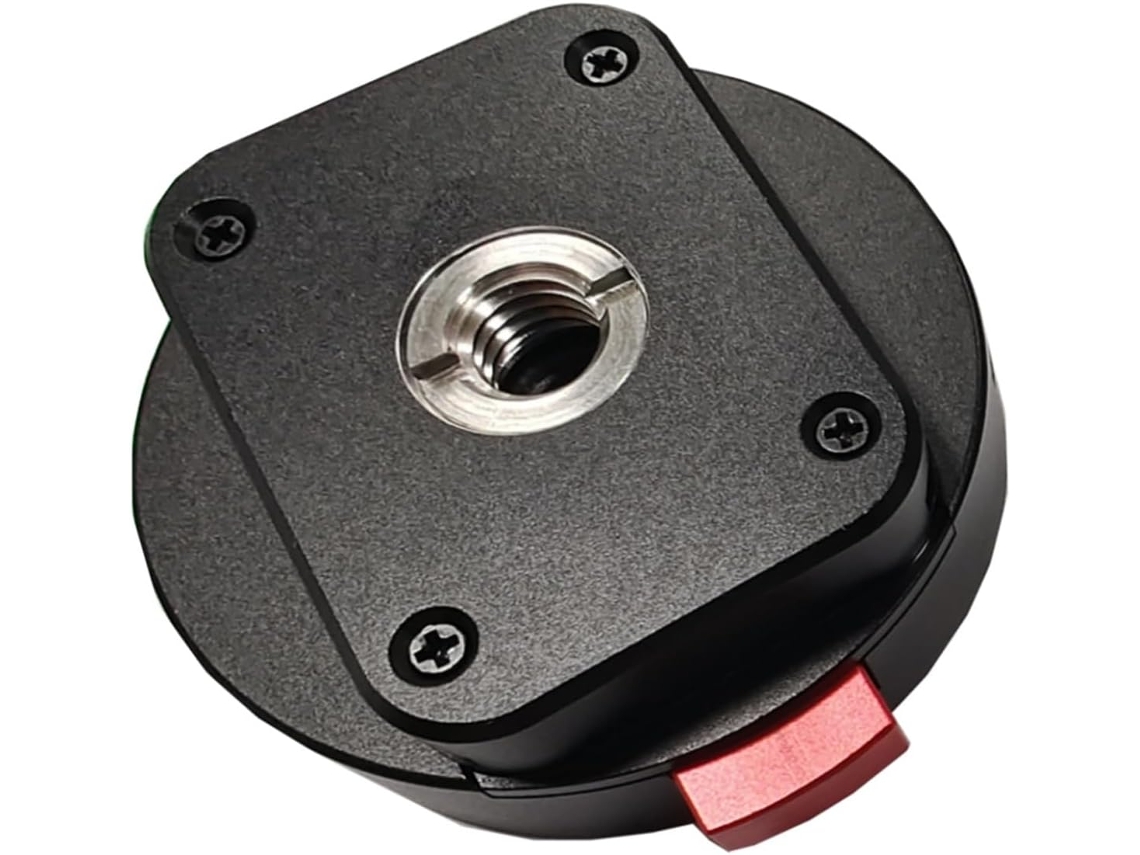 Adaptador De Trípode De Liberación Rápida Para Cámara, Base Compatible Con Múltiples Dispositivos.