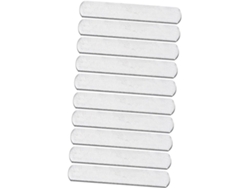 Placas De Acero Para Chaleco Lastrado, 10 Unidades, Compactas, Resistentes Al Desgaste, Con Bordes Redondeados.