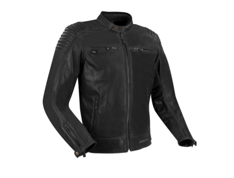 Chaqueta de cuero para moto Segura Express (Tam: M)
