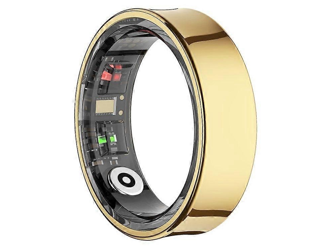 Anillo inteligente con podómetro, monitor de frecuencia cardíaca y presión arterial, anillo de dedo Bluetooth resistente al agua Jinyubo Store