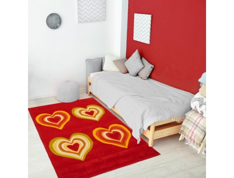 Alfombra moderna UNAMOURDETAPIS Multicolor 120x180