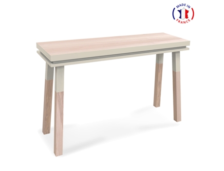 Consola Rectangular MON PETIT MEUBLE FRANÇAIS (Amarillo Lunar - Madera - 140 x 90 x 45 cm)