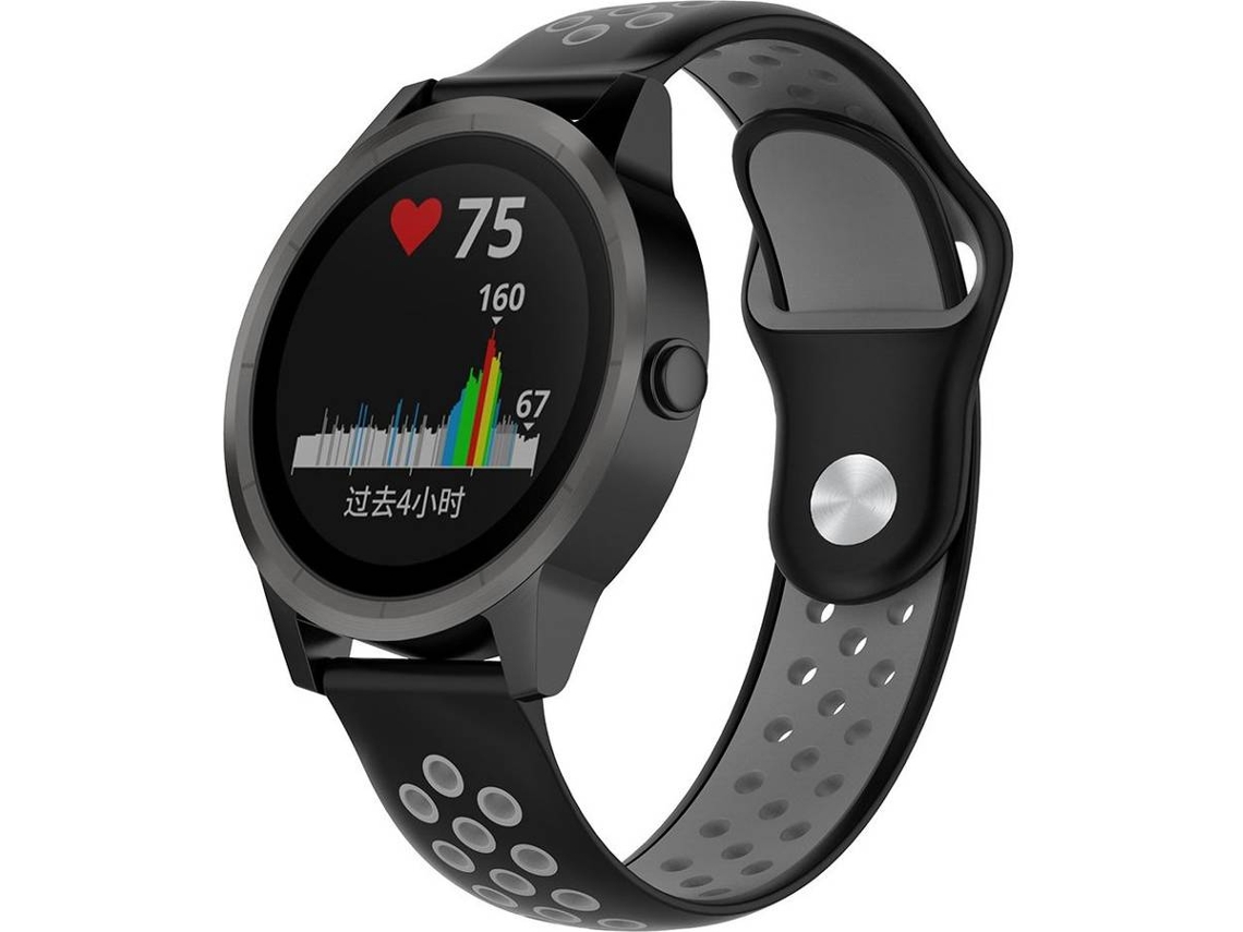 Correa TicWatch Pro 3 G4M Negro, Gris