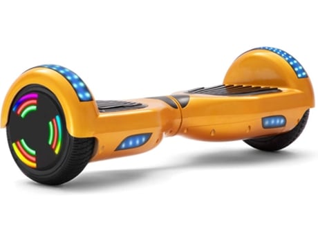Hoverboard E-RIDES WF2 Naranja (Altavoz Bluetooth|Autonomía: 30-60 min| Velocidad Máx: 12 km/h)